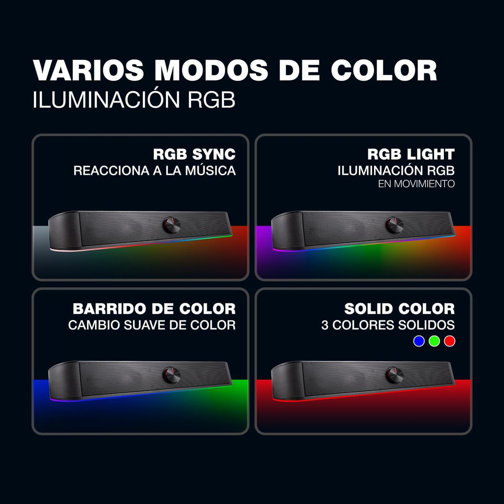 Barra de Sonido RGB R200B