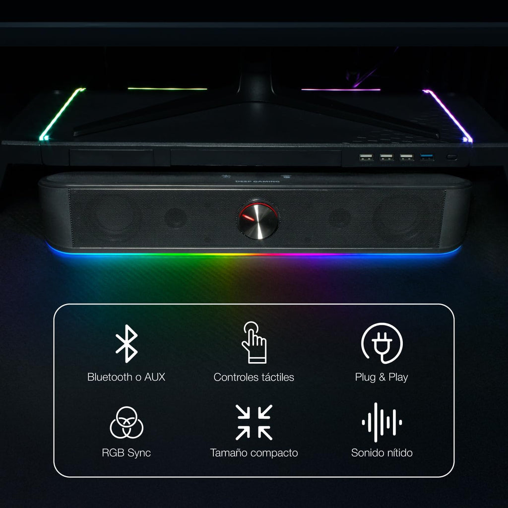 Barra de Sonido RGB R200B