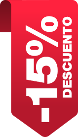 15% de descuento